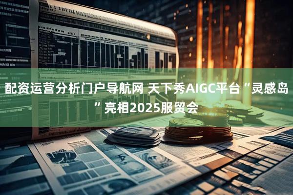 配资运营分析门户导航网 天下秀AIGC平台“灵感岛”亮相2025服贸会